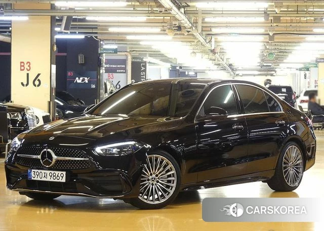 Mercedes-Benz C-Class W206 2023 Черный из Кореи