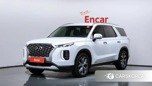 Hyundai Palisade 2021 Белый из Кореи