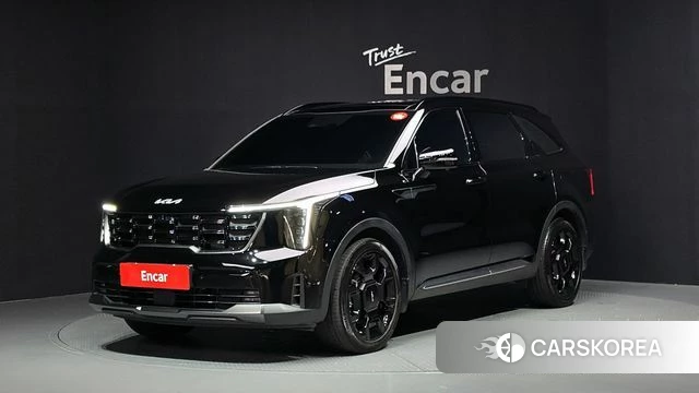 Kia The New Sorento 4th Generation 2023 Черный из Кореи