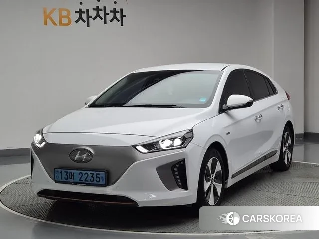 Hyundai Ionic Electric 2018 Белый из Кореи