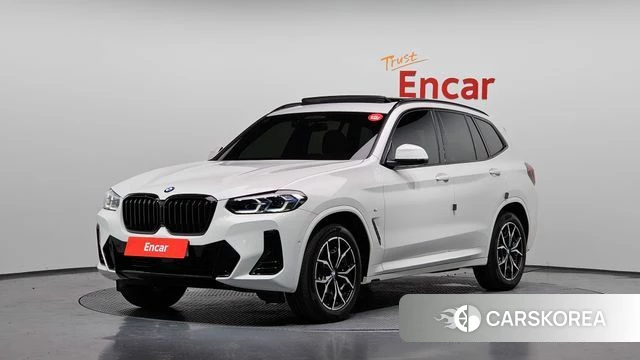 BMW X3 (G01) 2022 Белый из Кореи