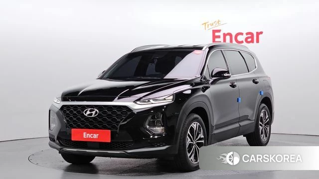Hyundai Santa Fe TM 2019 Черный из Кореи