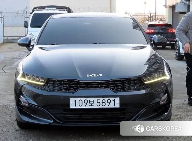 Kia K5 3rd generation 2022 Серый из Кореи