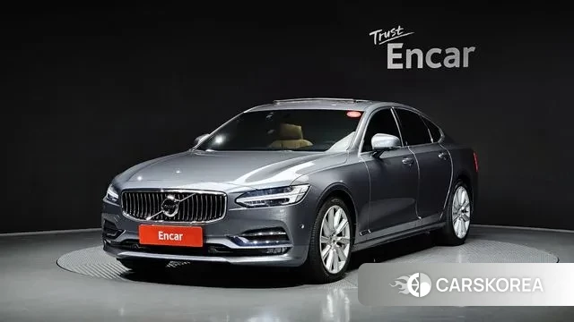 Volvo S90 2020 Серый из Кореи