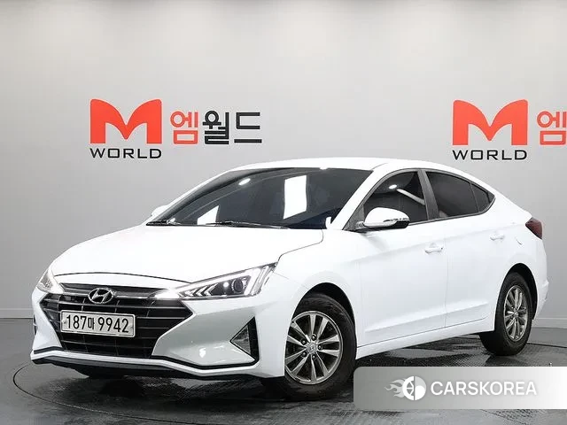Hyundai The New Avante AD 2019 Белый из Кореи