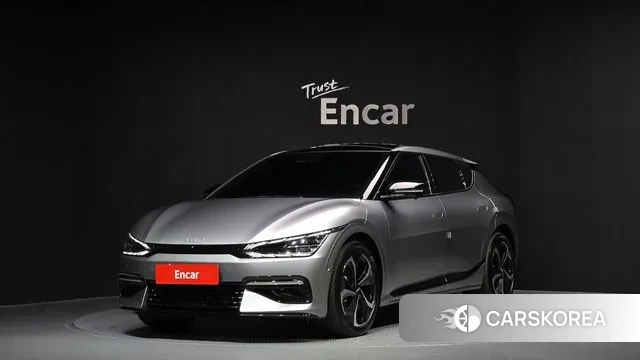 Kia EV6 2023 Серый из Кореи