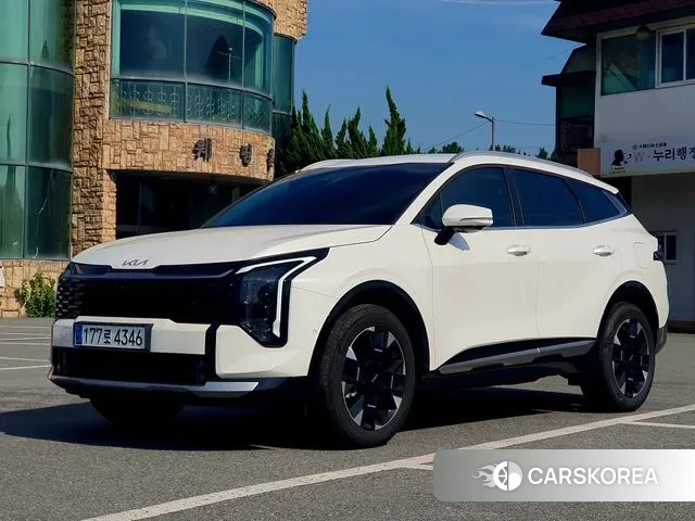 Kia The New Sportage 5th Generation 2024 Белый из Кореи