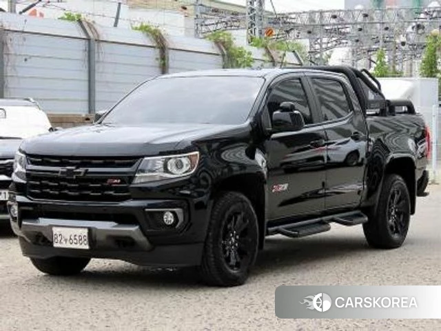 Chevrolet (GM Daewoo) Real New Colorado 2022 Черный из Кореи
