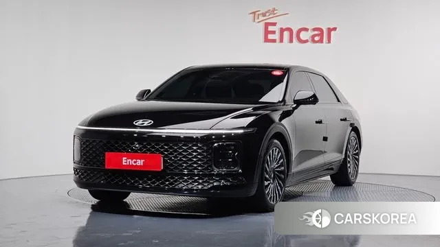 Hyundai Grandeur Hybrid (GN7) 2023 Черный из Кореи