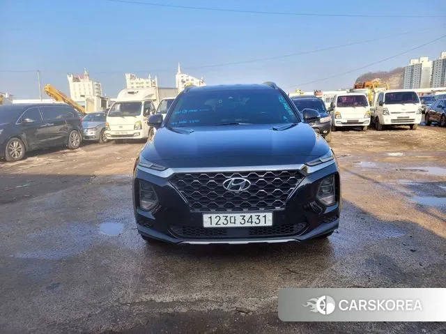 Hyundai Santa Fe TM 2020 Черный из Кореи