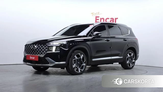 Hyundai The New Santa Fe 2021 Черный из Кореи