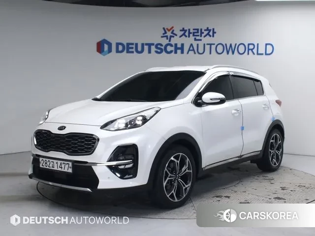 Kia Sportage The Bold 2020 Белый из Кореи