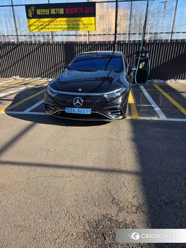 Mercedes-Benz EQS V297 2022 Черный из Кореи