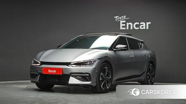 Kia EV6 2023 Серый из Кореи