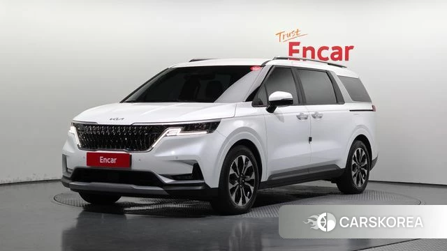 Kia Carnival 4th generation 2021 Белый из Кореи
