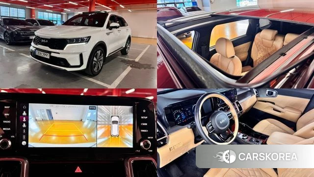 Kia Sorento 4th Generation 2023 Белый из Кореи