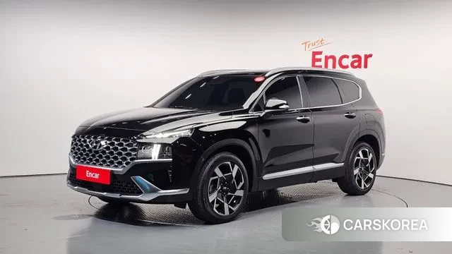Hyundai The New Santa Fe 2021 Черный из Кореи