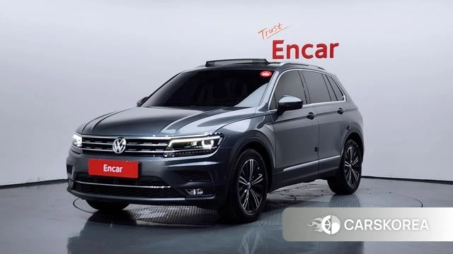 Volkswagen Tiguan second Generation 2020 Серый из Кореи