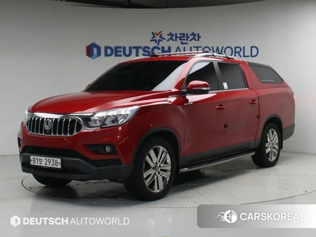 Ssangyong Rexton Sports Cannes 2019 Красный из Кореи
