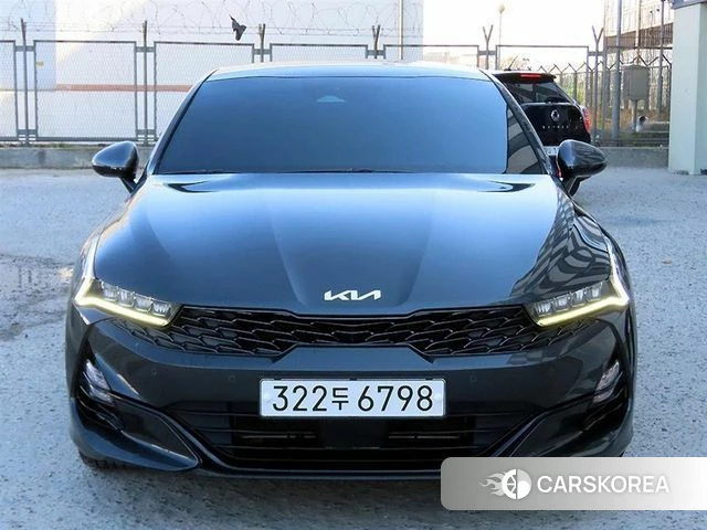 Kia K5 3rd generation 2022 Серый из Кореи
