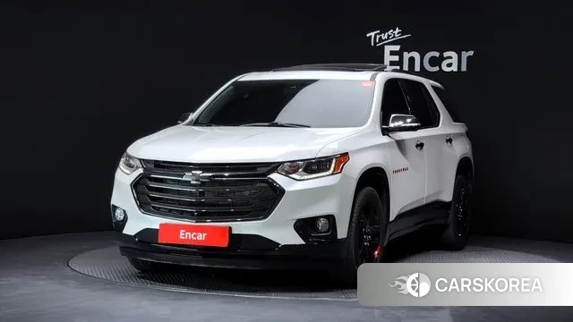 Chevrolet (GM Daewoo) Traverse 2021 Белый из Кореи