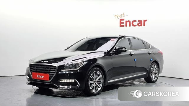 Genesis G80 2018 Черный из Кореи
