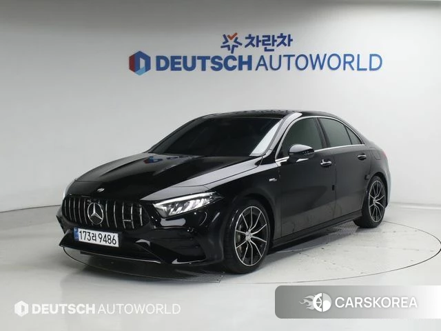 Mercedes-Benz A-Class W177 2024 Черный из Кореи