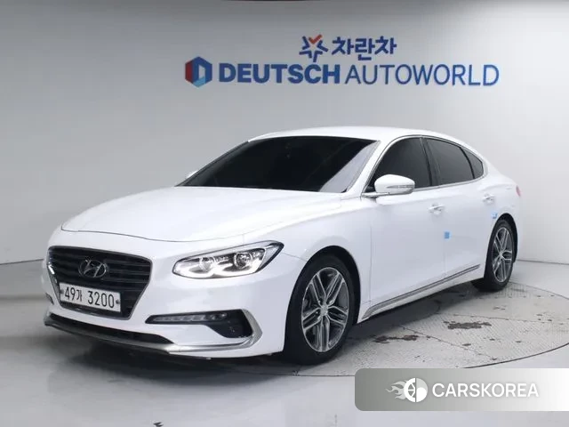 Hyundai Grandeur IG 2018 Белый из Кореи