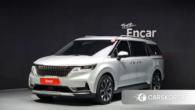 Kia Carnival 4th generation 2022 Серебристо-серый из Кореи
