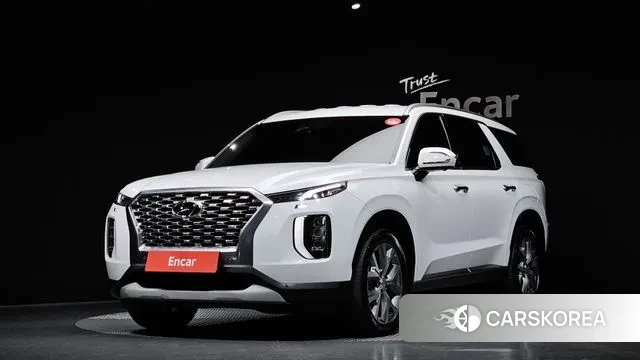 Hyundai Palisade 2021 Белый из Кореи