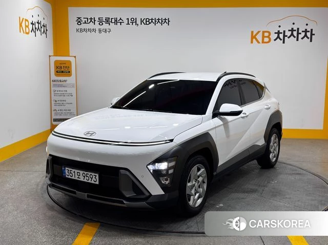 Hyundai Kona (SX2) 2023 Белый из Кореи