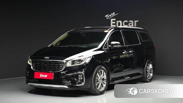 Kia The New Carnival 2020 Черный из Кореи