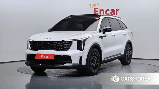 Kia The New Sorento 4th Generation 2023 Белый из Кореи