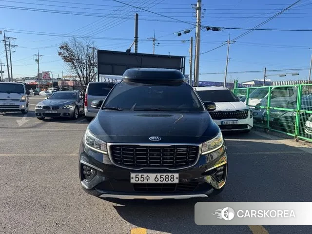 Kia The New Carnival 2019 Черный из Кореи