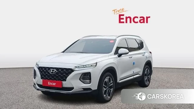 Hyundai Santa Fe TM 2020 Белый из Кореи