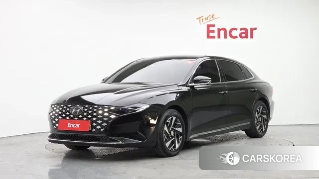 Hyundai The New Grandeur IG Hybrid 2021 Черный из Кореи