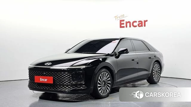 Hyundai Grandeur Hybrid (GN7) 2023 Черный из Кореи