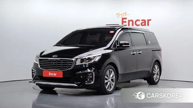 Kia The New Carnival 2018 Черный из Кореи