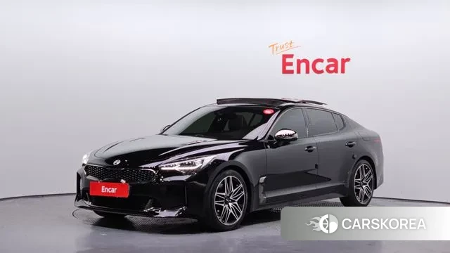 Kia Stinger 2018 Черный из Кореи