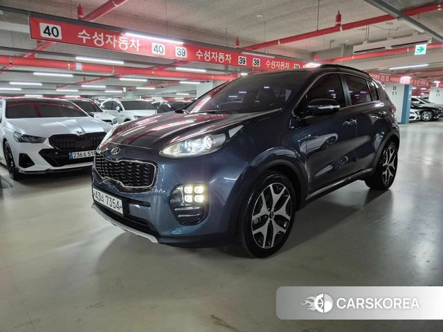 Kia Sportage 4th Generation 2018 Синий из Кореи