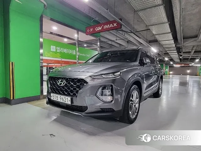 Hyundai Santa Fe TM 2018 Серый из Кореи