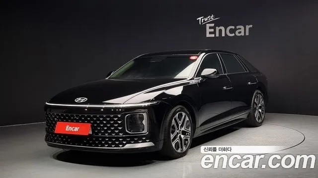 Hyundai Grandeur (GN7) 2023 Черный из Кореи