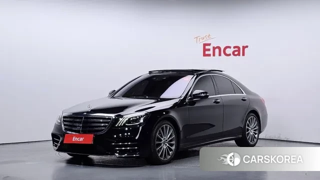 Mercedes-Benz S-Class W222 2018 Черный из Кореи
