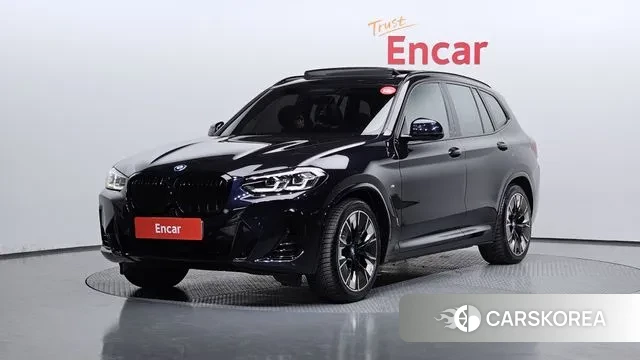 BMW iX3 2021 Черный из Кореи