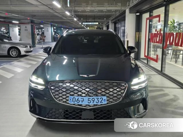 Genesis Electrified GV70 2022 Синий из Кореи