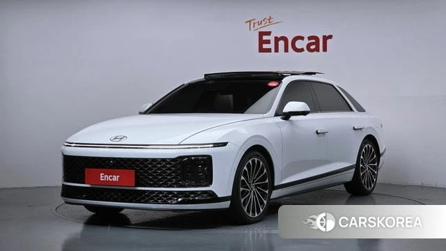 Hyundai Grandeur (GN7) 2023 Белый из Кореи