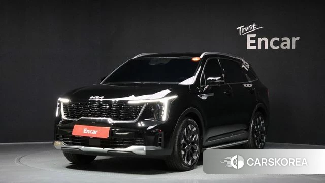 Kia The New Sorento 4th Generation 2025 Черный из Кореи