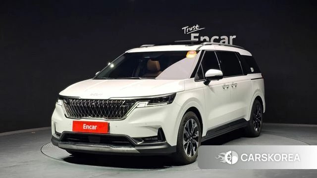 Kia Carnival 4th generation 2023 Белый из Кореи
