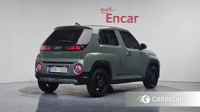 Hyundai Casper 2022 Зеленый из Кореи