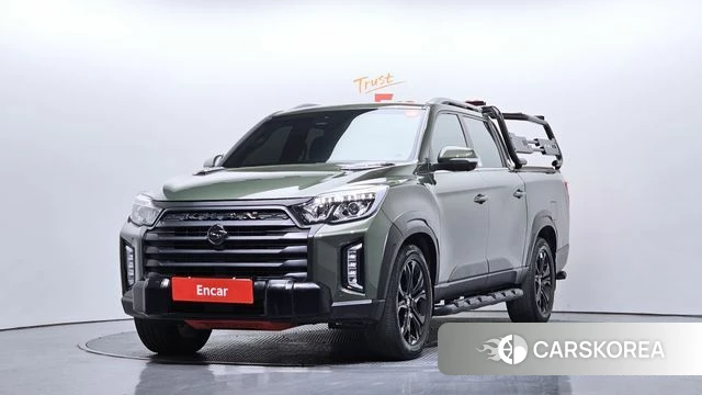 Ssangyong The New Rexton Sports Cannes 2022 Темно-зеленый из Кореи